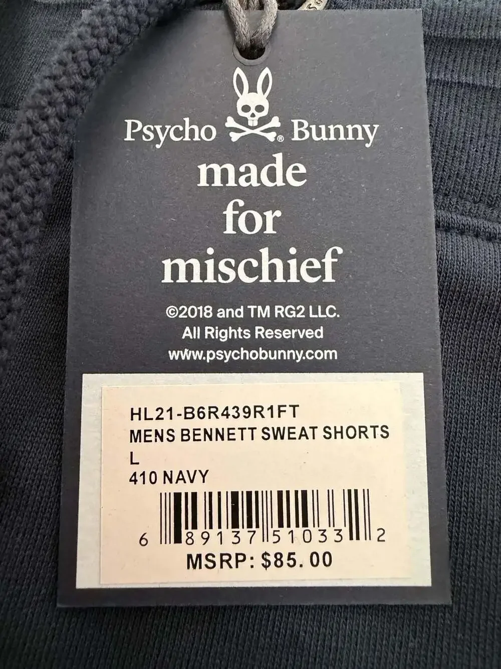 Psycho Bunny brand new